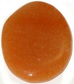 Red Aventurine Palm Stone