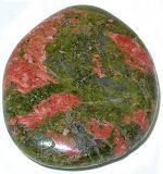 Unakite Palm Stone