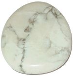 Howlite Palm Stone