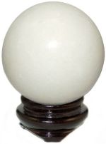 Snow Quartz  Sphere