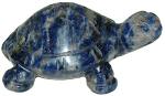 Sodalite Turtle Carving