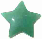 Aventurine Star Carving