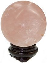 Star Rose Quartz Sphere