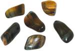 Blue Tiger Eye Tumbled Stones