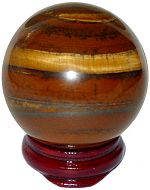 Tiger Eye Tiger Iron Sphere