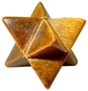 Tiger Eye Merkaba Star