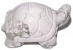 White Howlite Turtle Carving 