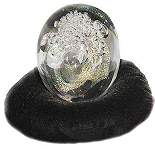Velvet Round Pillow Display
