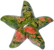 Unakite Starfish Carving
