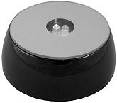 White 4 LED Light Round Stand