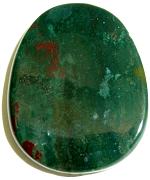 Bloodstone Worry Stone