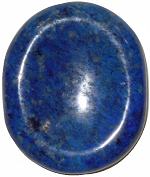 Thin Lapis Worry Stone