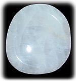 Milky Quartz Worry Stone