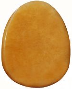 Orange Calcite Worry Stone