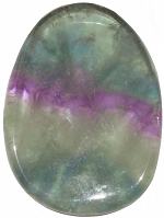 Fluorite Worry Stone