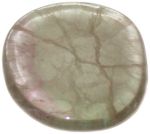 Smoky Fluorite Worry Stone