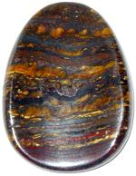 Tiger Eye Thumb Stone