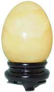 Yellow Calcite Egg
