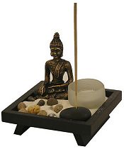 Candle & Incense Zen Garden