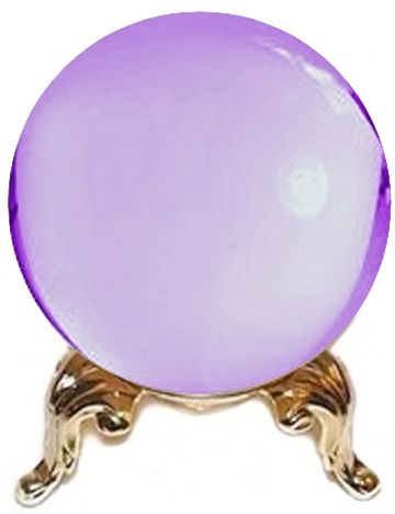 Purple Crystal Ball