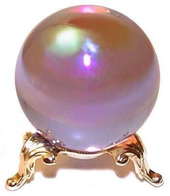 Purple AB Crystal Ball 