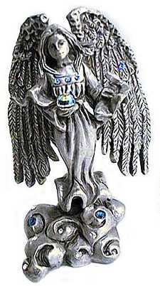 Pewter Angel Figurine