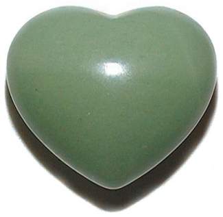 Green Aventurine Heart