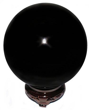 Black Obsidian Spheres