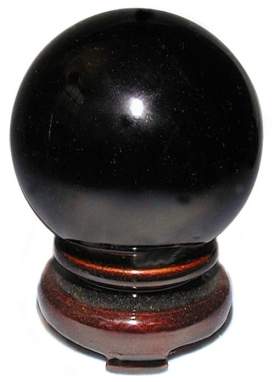 Black Obsidian Sphere