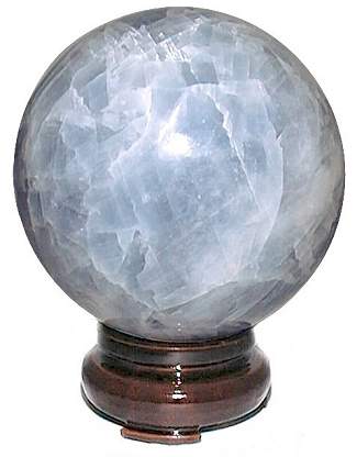 85mm Blue Calcite Sphere