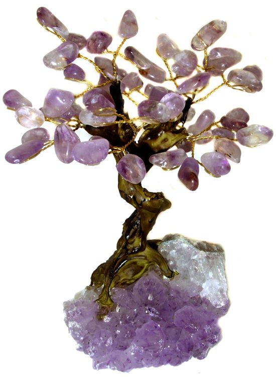 Amethyst Gemstone Tree