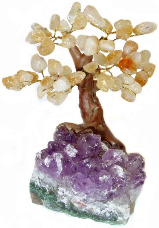 Citrine Gemstone Tree