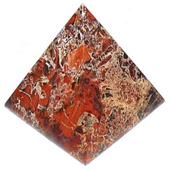 Brecciated Jasper Pyramid