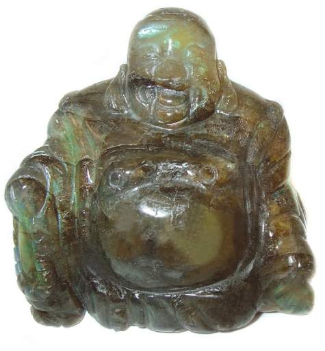 Labradorite Carved Buddha