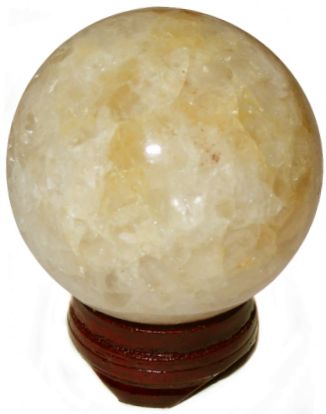 India Citrine Sphere