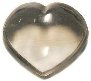 AAA Smoky Quartz Heart 