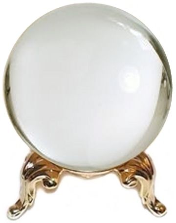 $6.95 Crystal Ball 2" - 8" Wide