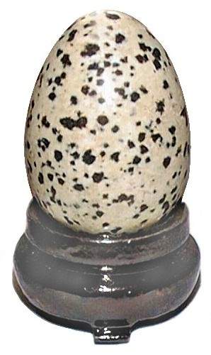 Dalmatian Jasper Egg