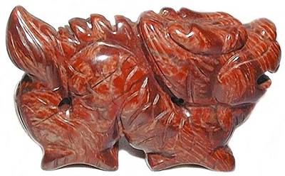 Red Jasper Dragon