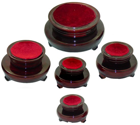 Rotary Wood Egg & Ball Stands