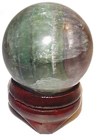 Rainbow Fluorite Sphere