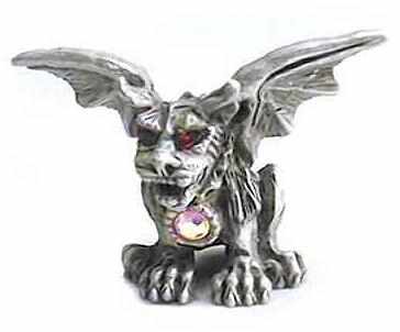 Details about   Castle Red Eyed Gargoyle collectible pewter fantasy figurine *RARE* *NEW US Made 