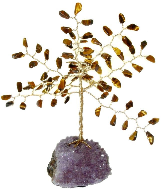 Tiger Eye Gem Tree