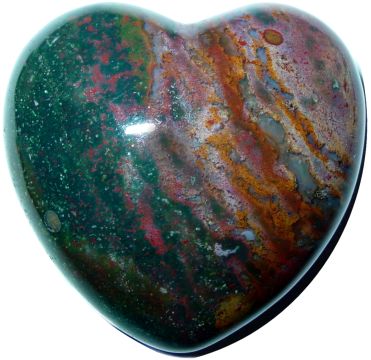 45mm Fancy Jasper Heart