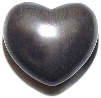 Hematite Carved Heart