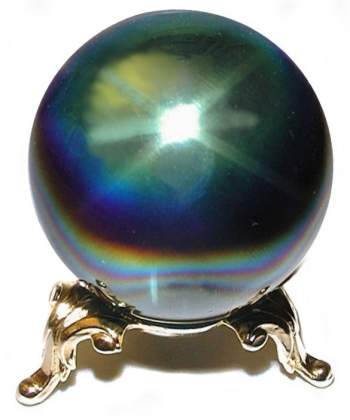 Black AB Crystal Ball