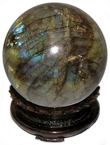 130mm AA Labradorite Sphere