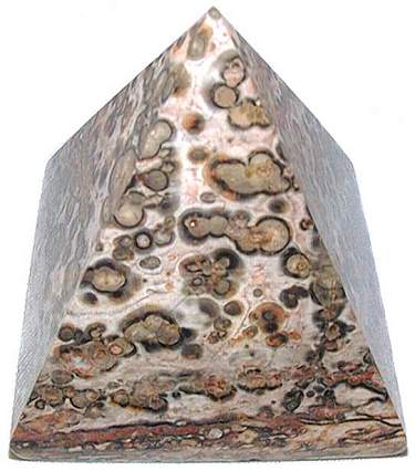 Leopard Skin Jasper Pyramid