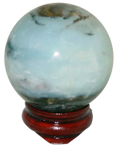 Blue Opal Sphere
