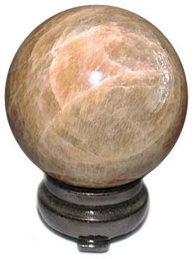 AA 70mm Moonstone Sphere